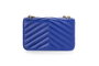 Vince Camuto Bolso Bandolera Sax Blue Piel de Polivinilo